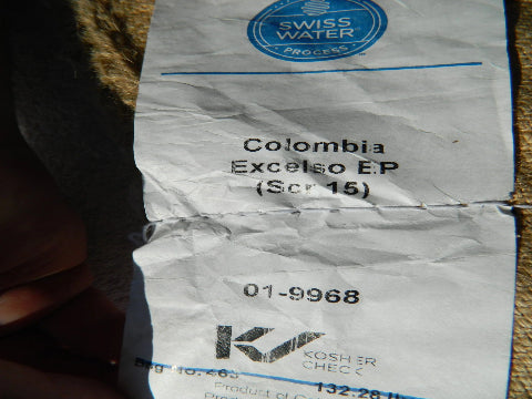 Decaf Colombia Excelso EP